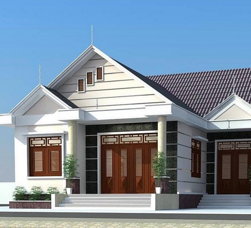 05 cách phối màu hiện đại cho sơn nội thất nhà cấp 4